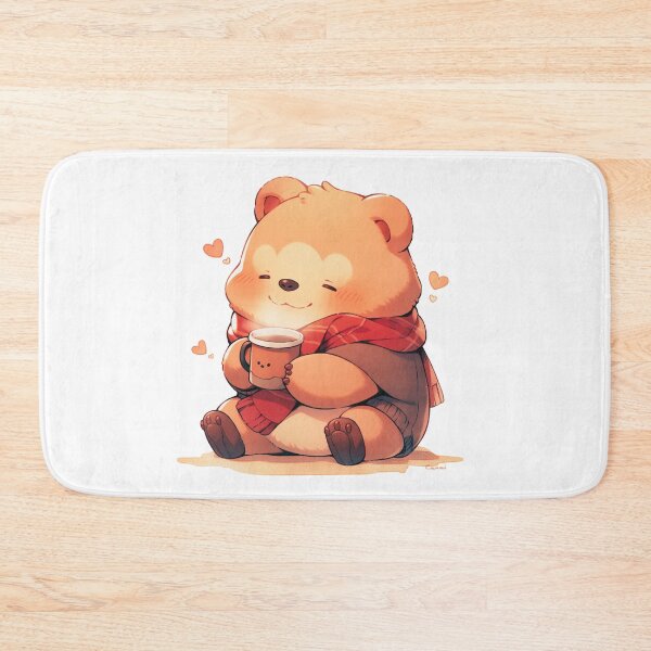 Item preview, Teddy enjoys cozy drink designed and sold by Nowshin Tasnim.
