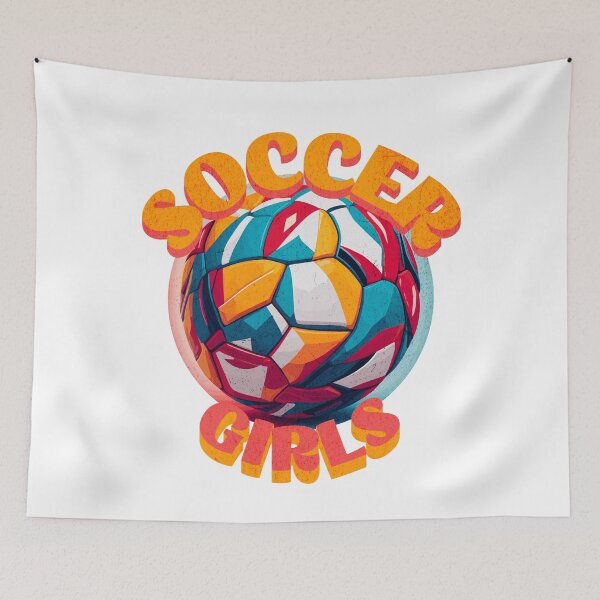 Item preview, Soccer Girl Power: Colorful Soccer Design for Women's Apparel and Accessories designed and sold by ThiagoSDantas.