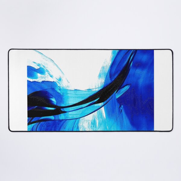 Item preview, Water Tight 18 Blue Wave Art designed and sold by Sharon Cummings Art.