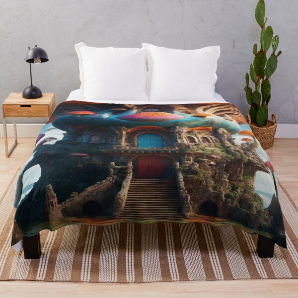 Item preview, Enchanting Mushroom Castle: A Whimsical Fungal Fantasy 25 designed and sold by TheTechnoCanvas.