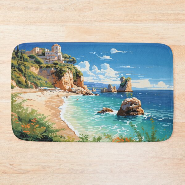 Item preview, Beachside Majesty 1 designed and sold by Wilderness Algorithm.