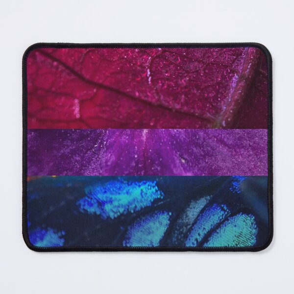 Item preview, Bi pride flag natural patterns - a bi pride flag made from natures colors designed and sold by OZKURO.