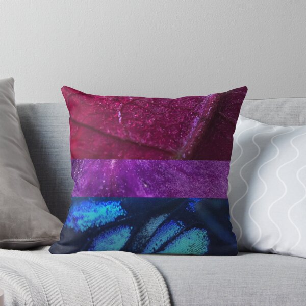 Item preview, Bi pride flag natural patterns - a bi pride flag made from natures colors designed and sold by OZKURO.