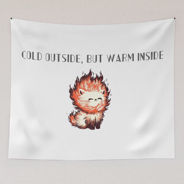 Item preview, Cold outside, but warm inside designed and sold by Izhevsky.