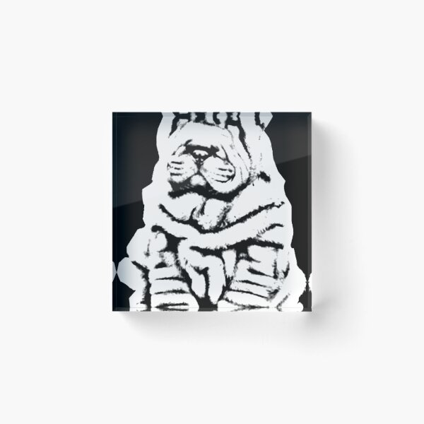 Item preview, BEAUTIFUL LOOKING SHARPEI, CUSTOM DESIGN IN BLACK AND WHITE EDITION designed and sold by Memories-in-Pet.