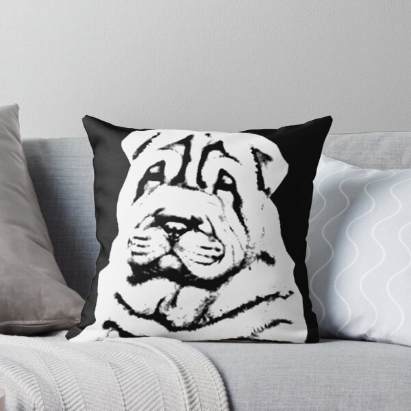 Item preview, BEAUTIFUL LOOKING SHARPEI, CUSTOM DESIGN IN BLACK AND WHITE EDITION designed and sold by Memories-in-Pet.