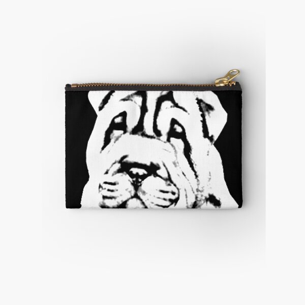 Item preview, BEAUTIFUL LOOKING SHARPEI, CUSTOM DESIGN IN BLACK AND WHITE EDITION designed and sold by Memories-in-Pet.