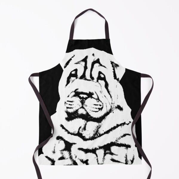 Item preview, BEAUTIFUL LOOKING SHARPEI, CUSTOM DESIGN IN BLACK AND WHITE EDITION designed and sold by Memories-in-Pet.