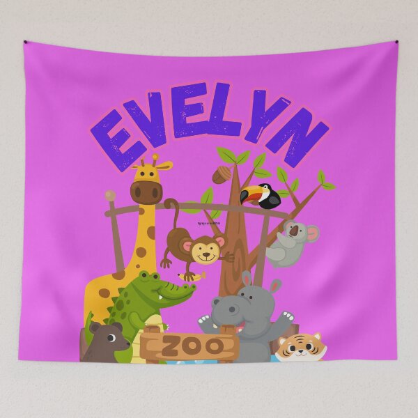 Item preview, Evelyn children's name designed and sold by MountainAndSea.