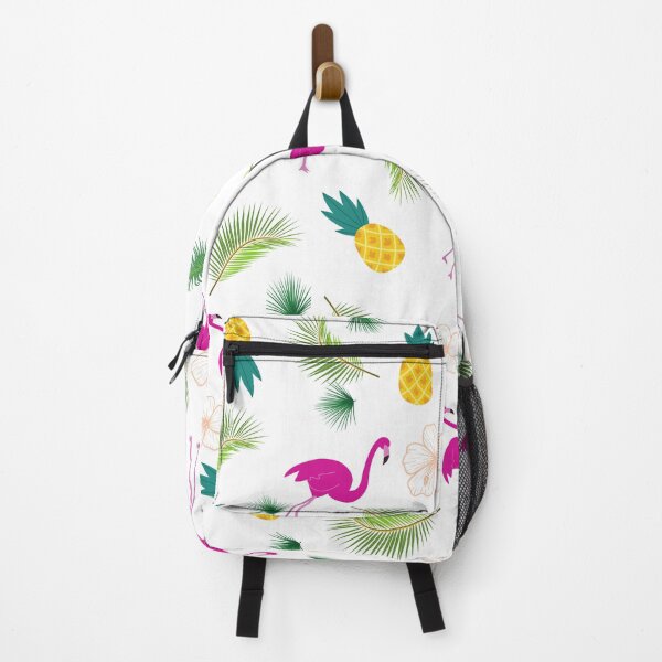 Item preview, Summer pattern with flamingos and pineapples designed and sold by ArtAngiTresors.