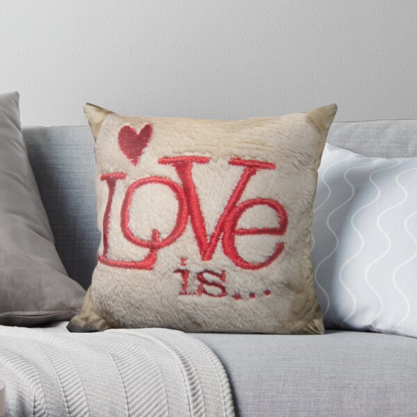 What’s Love? Throw Pillow