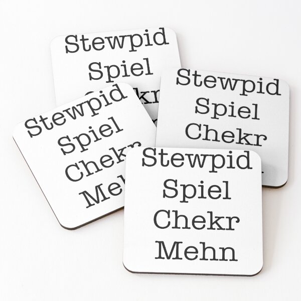 Item preview, Stewpid Spiel Chekr Mahn  designed and sold by Calimon.
