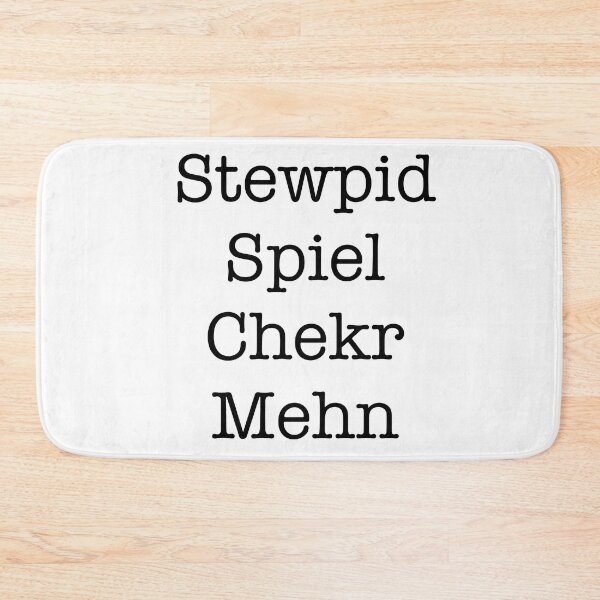 Item preview, Stewpid Spiel Chekr Mahn  designed and sold by Calimon.