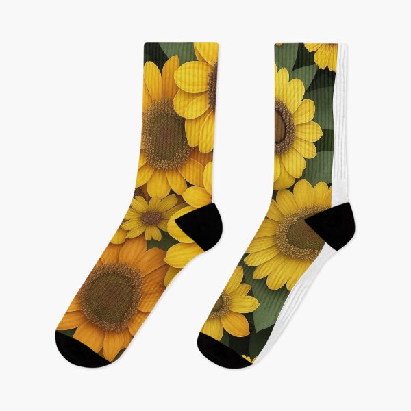 Item preview, Sunflower Pattern: Realistic Illustration designed and sold by pattern-atelier.