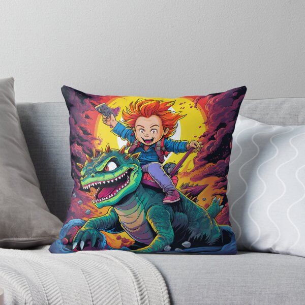 Item preview, Chuckie Finster on Reptar Rugrats Kaiju style art poster designed and sold by CodeytheArtist.