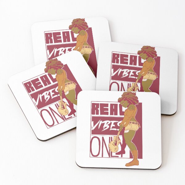 Item preview, Real vibes only  designed and sold by coolmonkeyd.
