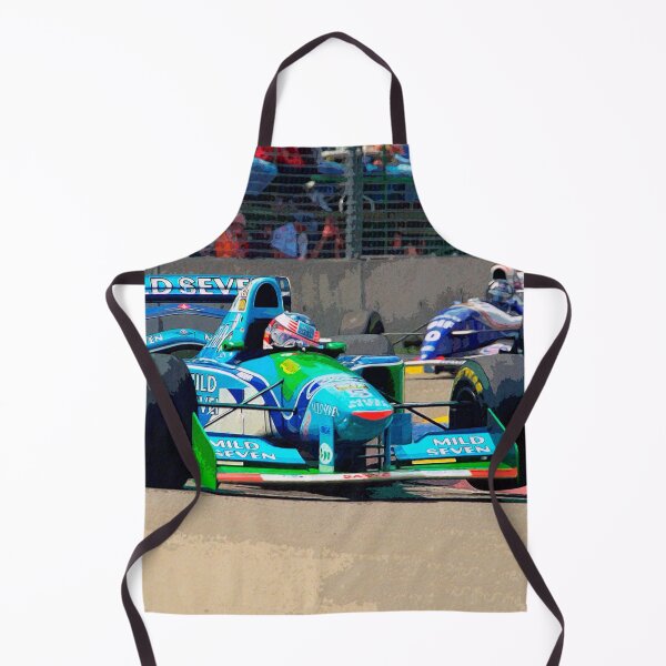 Item preview, Michael Schumacher racing in front of Damon Hill 1994 designed and sold by Rodissimus1984.