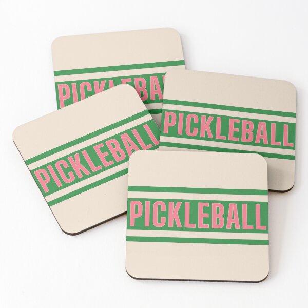 Item preview, Vintage Retro Pickleball Design | Green & Pink Old Money designed and sold by opptop.