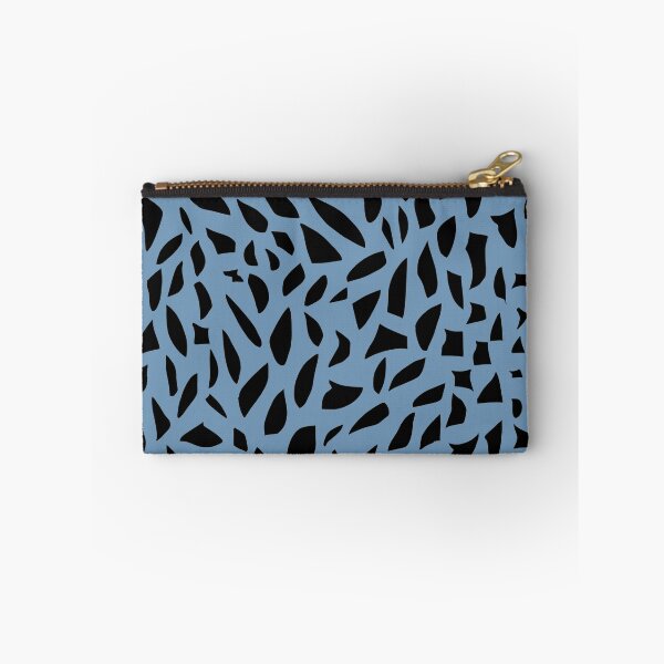 Item preview, Contemporary pastel blue and black pattern designed and sold by JBunnieDesign.