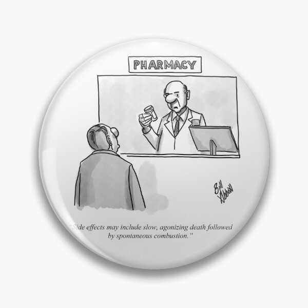 Item preview, Classic Pharmaceutical Drugs Cartoon designed and sold by abbottoons.