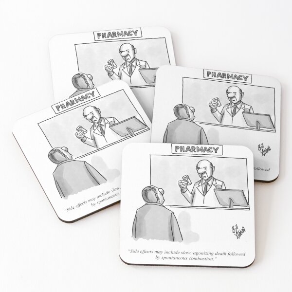 Item preview, Classic Pharmaceutical Drugs Cartoon designed and sold by abbottoons.