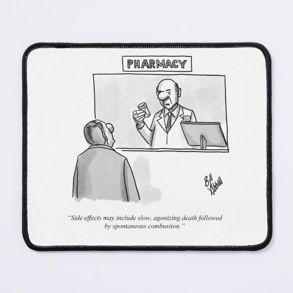 Item preview, Classic Pharmaceutical Drugs Cartoon designed and sold by abbottoons.