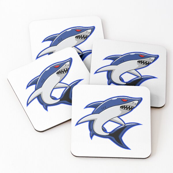 Item preview, Illustrated Evil Shark Attack! designed and sold by PIXEL POP DESIGNS - Beyond the Norm!.