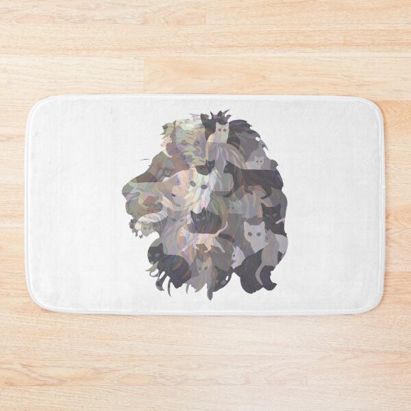 Item preview, Lion & Cats designed and sold by Ramona Gonzales.
