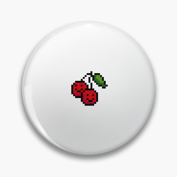 Item preview, Smiling Cherry Pixel Art designed and sold by akrueger12.