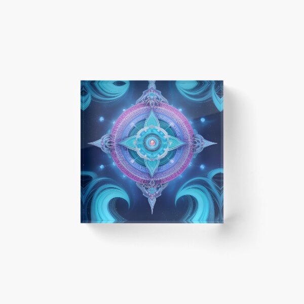 Item preview, Space Mandala Circle Art 18 by MMA designed and sold by spacemandala.