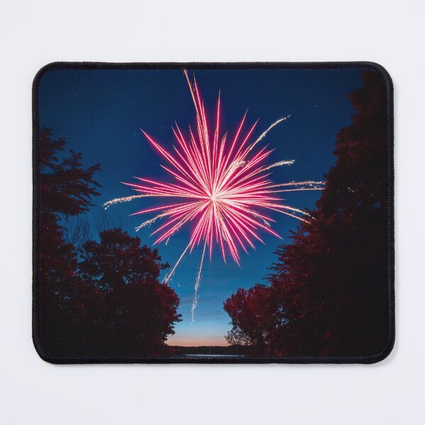 Item preview, Photograph of fireworks over a lake designed and sold by Sue Davie.