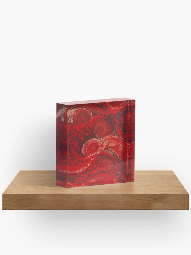 Thumbnail 2 of 5, Acrylic Block, Ruby Rhapsody designed and sold by LabZoidd.