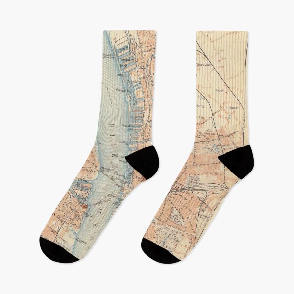 Item preview, Vintage Map of Liverpool and Birkenhead England (1910) designed and sold by BravuraMedia.