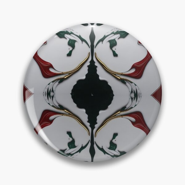 Item preview, marble white and red glitter Gold Fluid pattern designed and sold by SuraSu.