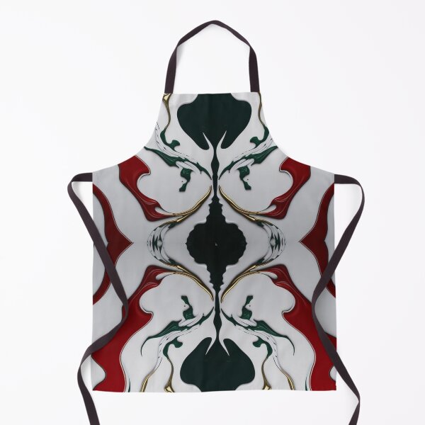 Item preview, marble white and red glitter Gold Fluid pattern designed and sold by SuraSu.