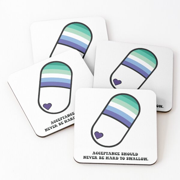 Item preview, Gay Pride Pill (black text) designed and sold by WatchersWanted.