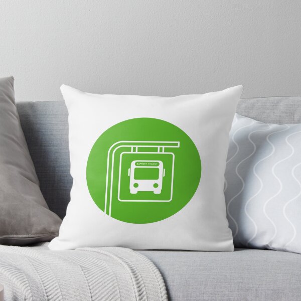 Item preview, Support Transit - Bus Stop Sign designed and sold by BitofLiz.