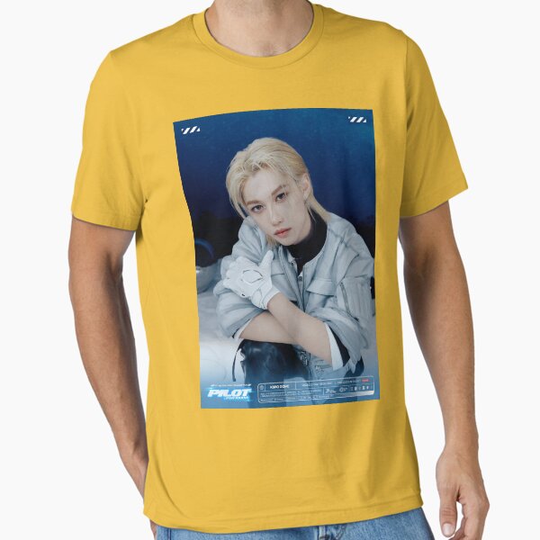 【AnderssonBell】Straykidsフィリックス着用 プリント Tシャツ ssrco,essential_tee,mens_01,