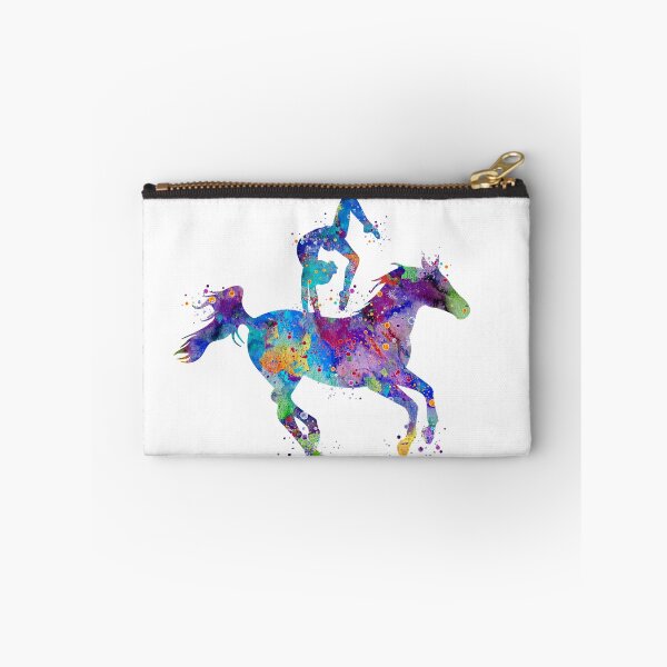 Item preview, Girl Equestrian Vaulting Watercolor designed and sold by LotusGifts.