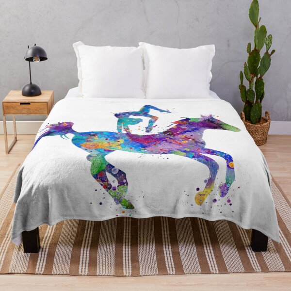 Item preview, Girl Equestrian Vaulting Watercolor designed and sold by LotusGifts.