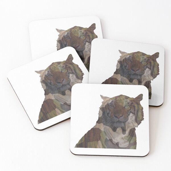 Item preview, Tiger — Military Camo designed and sold by Ramona Gonzales.