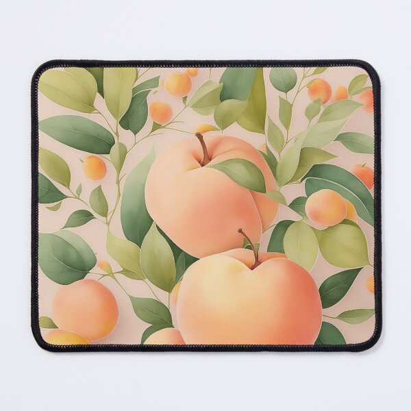 Item preview, Peach Delight: A Refreshing Watercolor designed and sold by pattern-atelier.