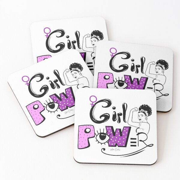 Item preview, Girl Power Feminism designed and sold by Moon---Cactus.