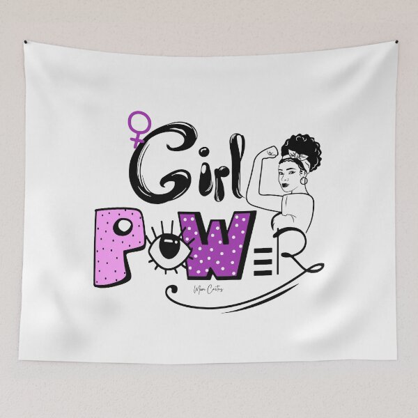 Item preview, Girl Power Feminism designed and sold by Moon---Cactus.