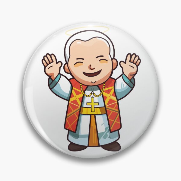 Item preview, Pope Saint John Paul II, the cross is the cradle of the new man designed and sold by adioseph.