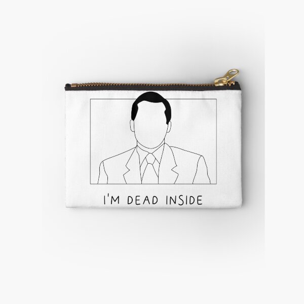 Item preview, Dead inside - Michael Scott - The office designed and sold by Tania Guzmán.