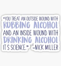 It's Science-Nick Miller Sticker