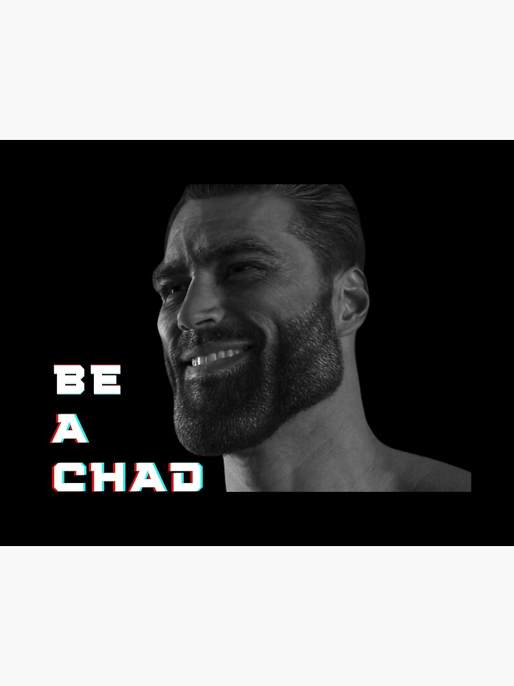 Gigachad Meme | Art Board Print