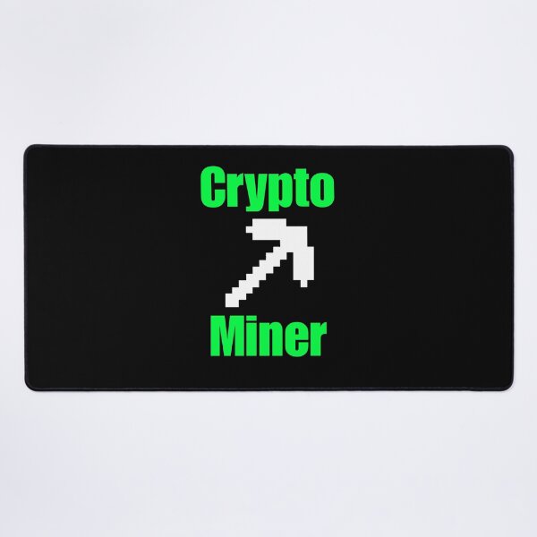 Item preview, Crypto Miner Pickaxe - Crypto Bullrun Trader Web3 Humor designed and sold by EnzoVectorism.