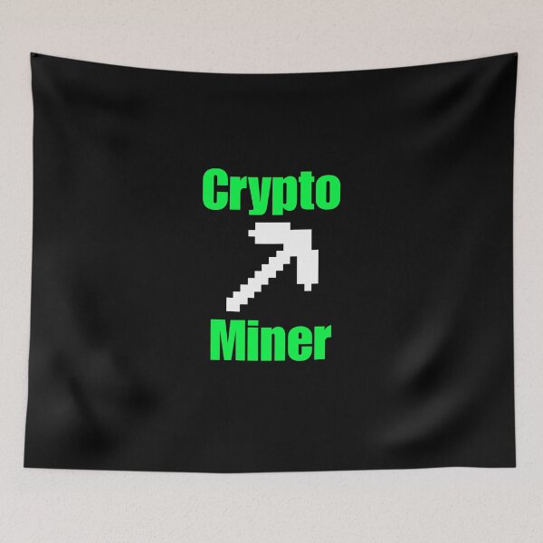 Item preview, Crypto Miner Pickaxe - Crypto Bullrun Trader Web3 Humor designed and sold by EnzoVectorism.